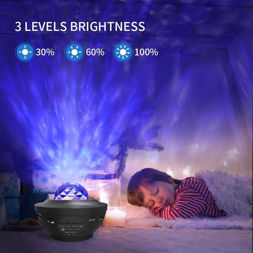 2X Nebula Light™ Star Light Projector With Music
